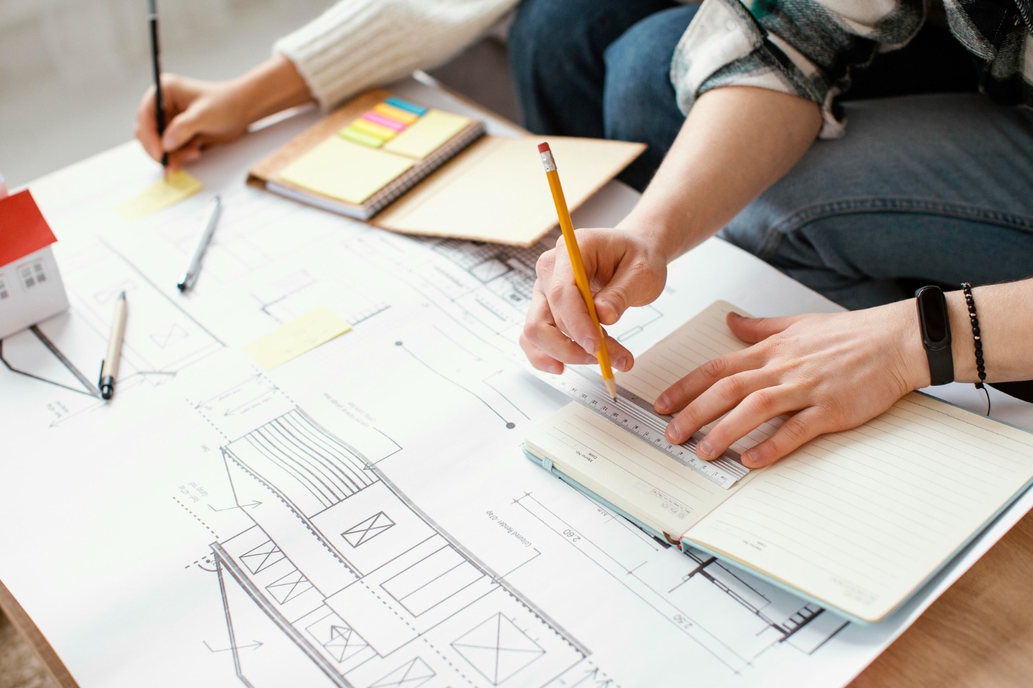 Equipo de GPS Building Solutions en obra